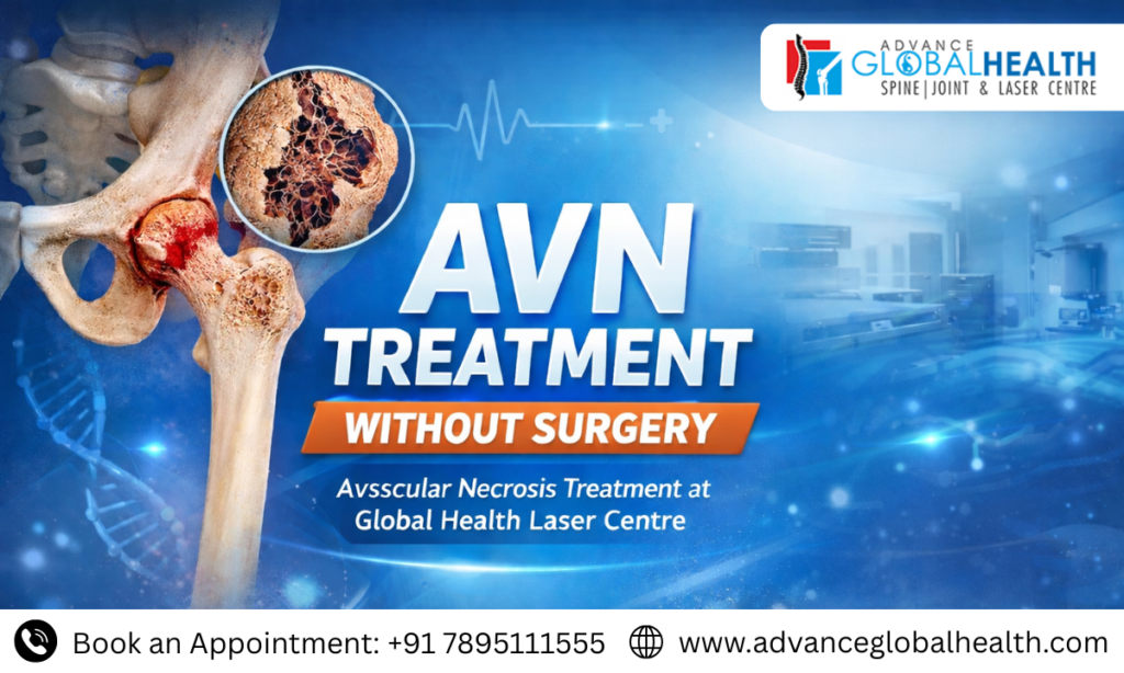 AVN Treatment Without Surgery – Avascular Necrosis Treatment at Advance Global Health Laser Centre