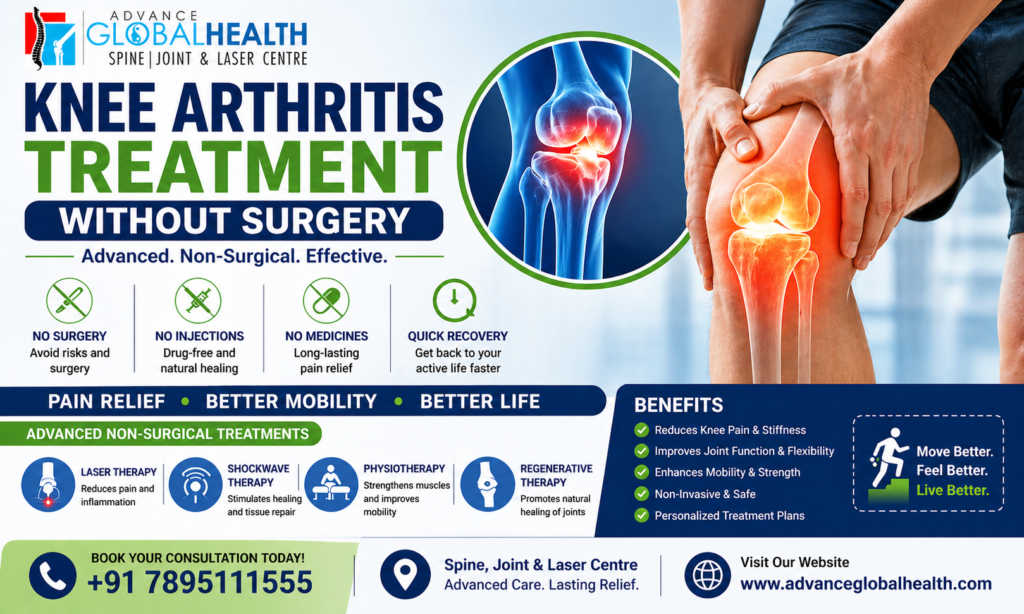 Knee Arthritis Treatment Without Surgery: Effective Knee Pain Treatment