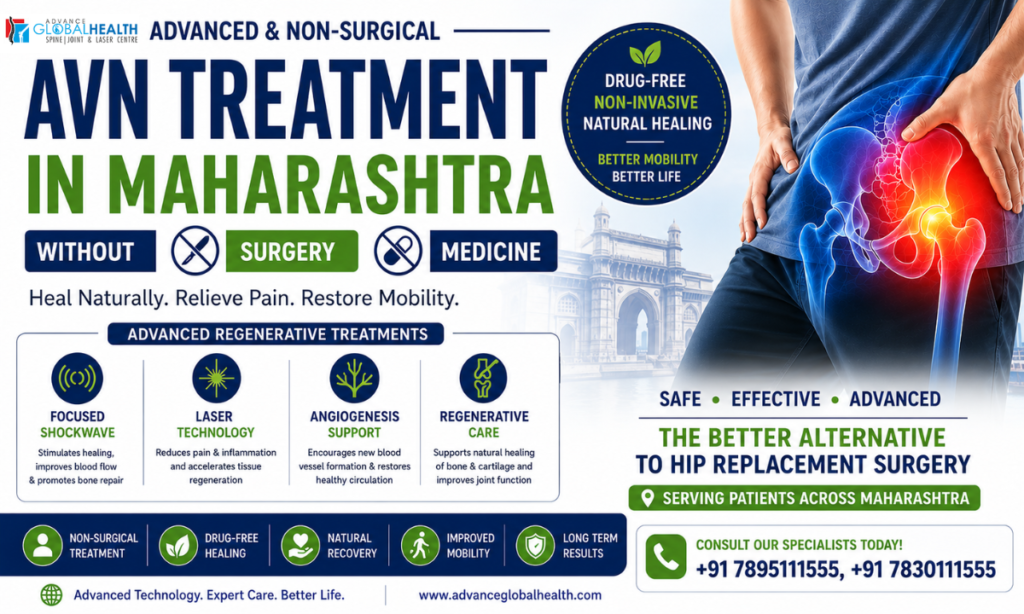 AVN Treatment in Maharashtra Without Surgery and Without Medicine