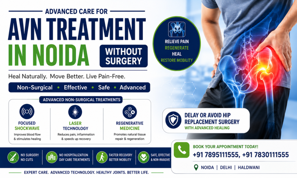 AVN Treatment in Noida, Without Surgery