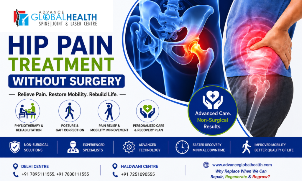 Hip Pain Treatment Without Surgery