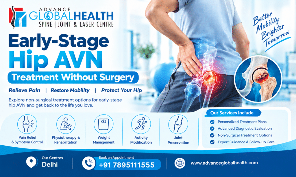 Early-Stage Hip AVN: Treatment Without Surgery