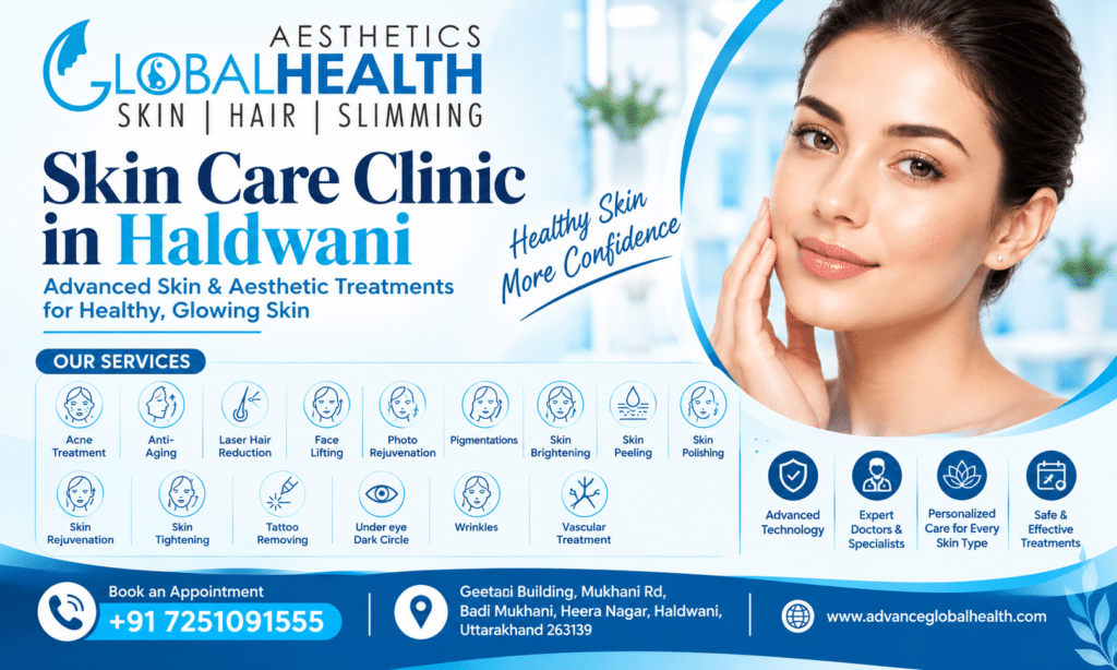 Skin Care Clinic in Haldwani: Advanced Skin & Aesthetic Treatments at Global Health Aesthetics